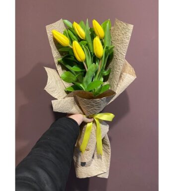 Sarı Lale Buketi